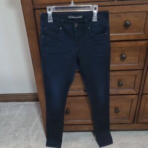 Express Women's Dark Blue Jeans